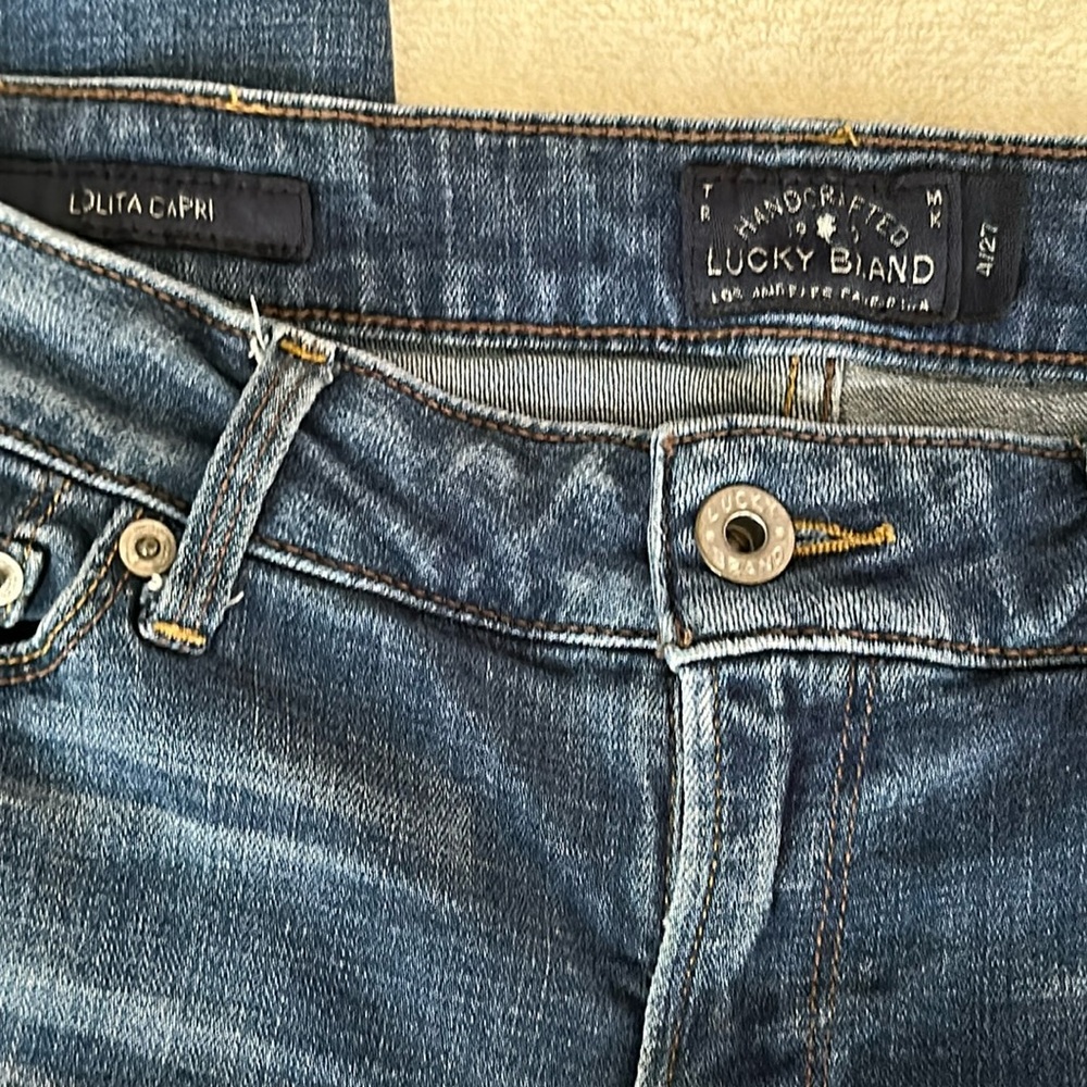 Lucky Brand Lolita Capri size 4/27 - Picture 2 of 4